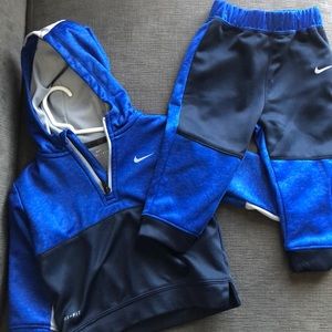 Toddler Nike dry fit suit